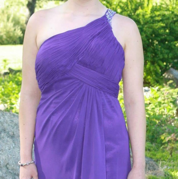 Let's Fashion Prom Dress Purple